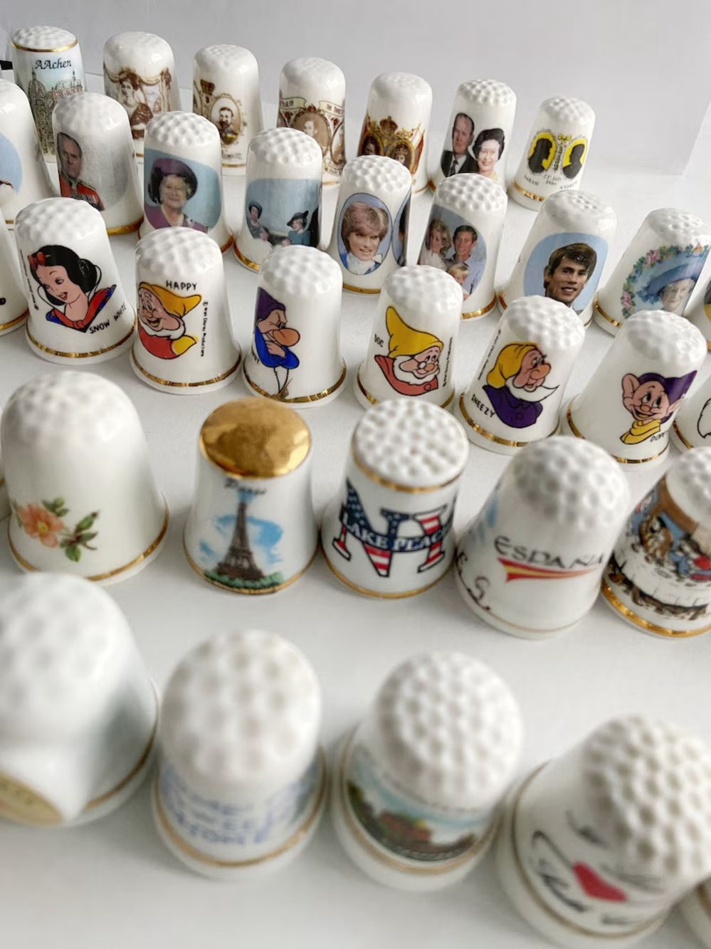 Collectible Thimble Lot - Mix